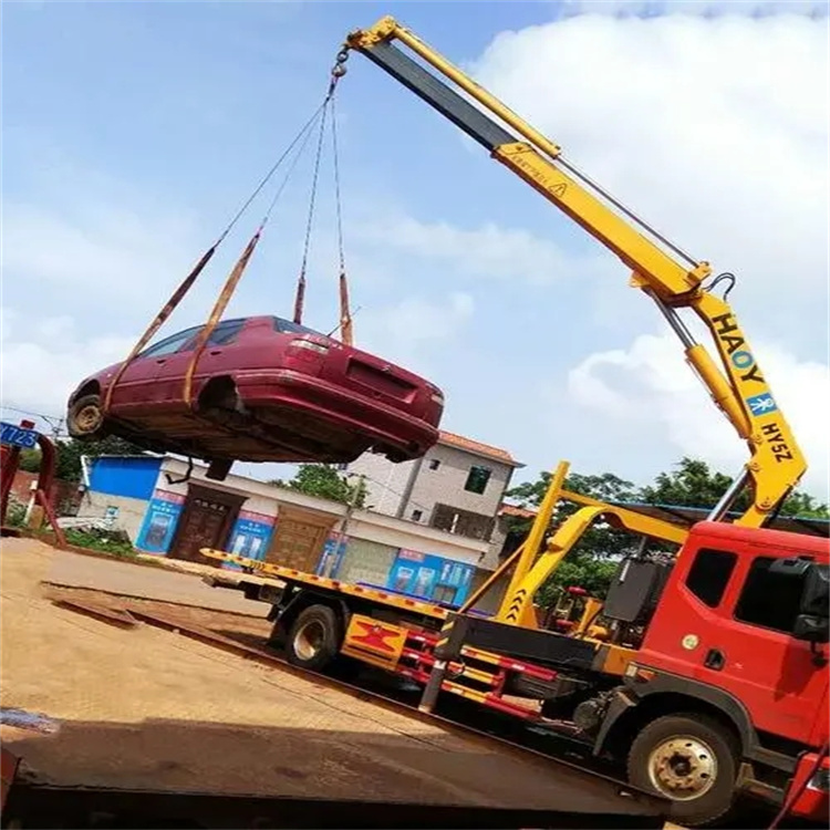 合肥蜀山吊车救援小汽车怎么吊