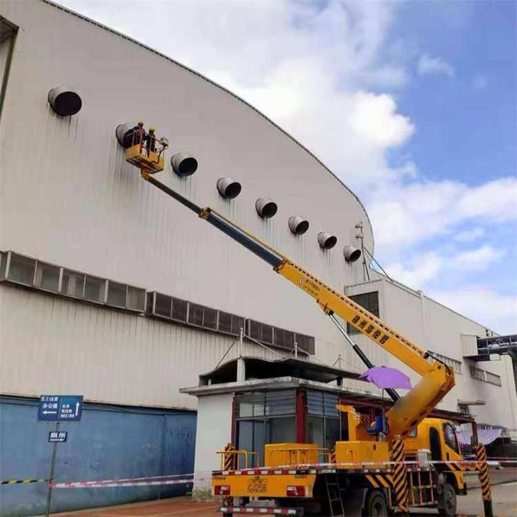 合肥蜀山高空作业车出租服务：专业广告牌安装解决方案